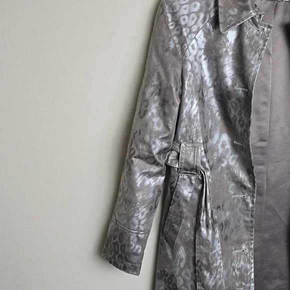 Via SPIGA Stylish Gray Women's Coat - Picture 2 of 6